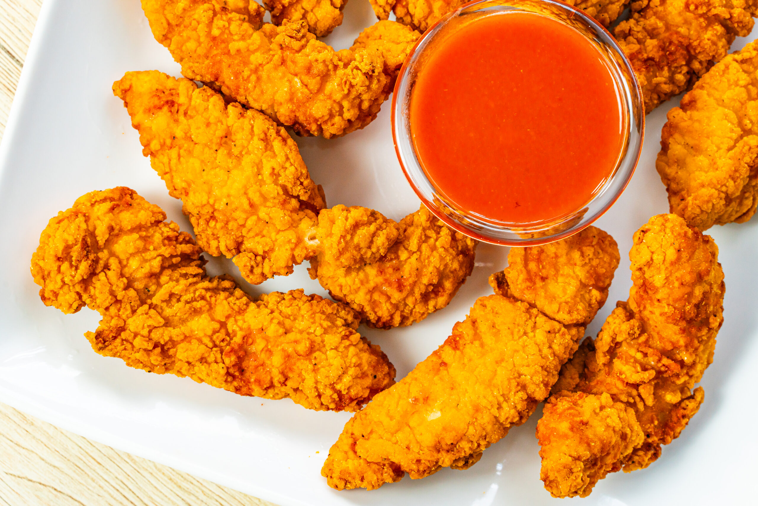Golden chicken tenders from Original Geno's