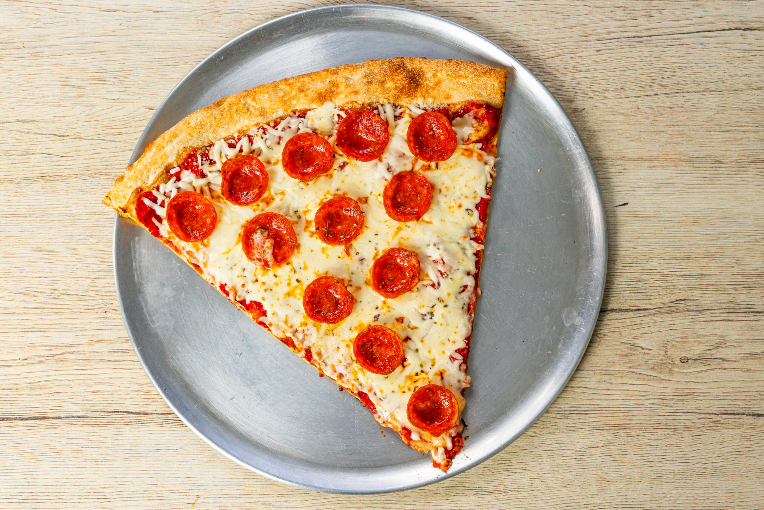 Original Geno's ginormous pizza slice